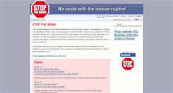 Desktop Screenshot of ch.stopthebomb.net